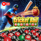 Cricket Ball Roulette bingo plus online